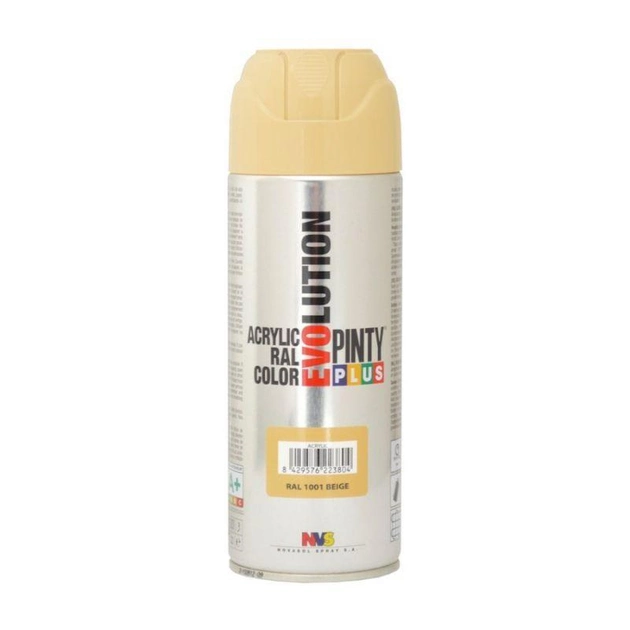 Vopsea spray acrilica bej RAL 1001 400 ml Pinty plus [1]