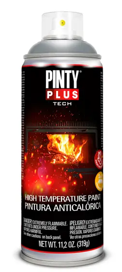 Vopsea spray pentru temperaturi inalte Gri Pinty plus [1]