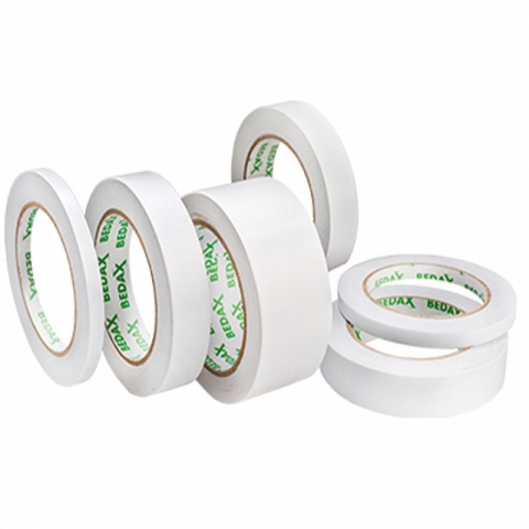 1 buc Banda mascare hartie Alba , Adeziv ECO-SOLVENT, 48mm x 40 [2]