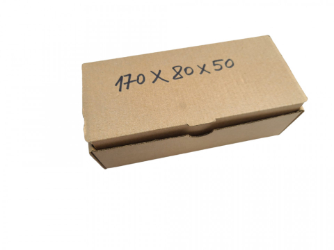 AMBALAJE SI CONSUMABILE - 100 buc Cutie carton 170 x 80 x 50 natur/kraft