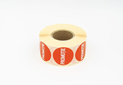 1000 buc Rola cu eticheta "PROMOTIE" diametru 40 mm, autoadezive [1]