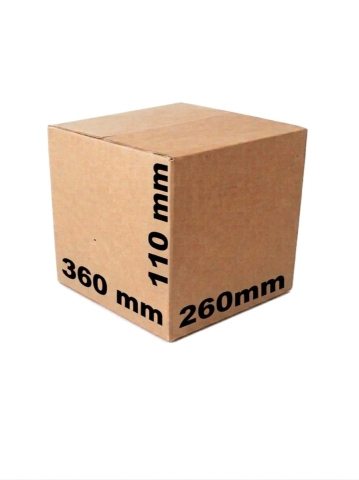 AMBALAJE SI CONSUMABILE - 25 buc Cutie carton NATUR 360 x 260 x 110 mm