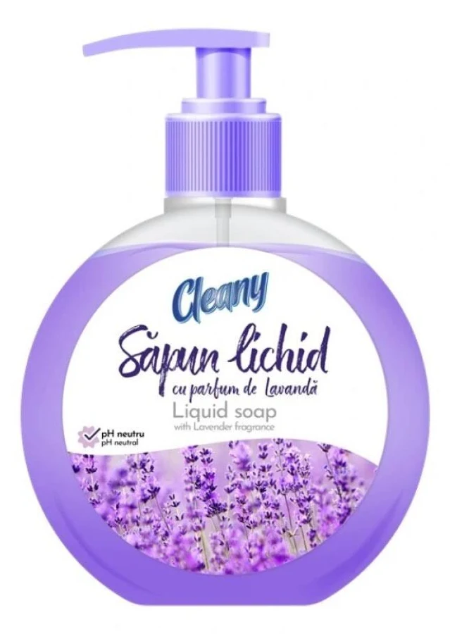 PRODUSE CURATENIE - Sapun Lichid Cleany, Lavanda, 500 Ml
