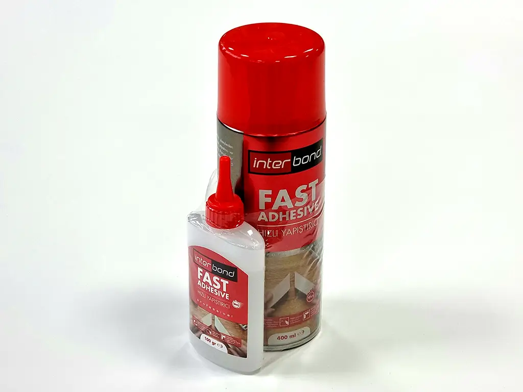 ELEMENTE DE FIXARE - Adeziv 100g cu activator 400ml Interbond, cianoacrilat
