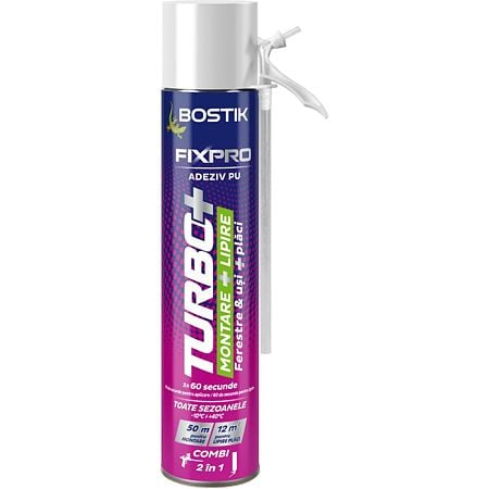ELEMENTE IMBINARE SI FIXARE LEMN - ADEZIV TURBO PLUS 750 ML COMBI BOSTIK DEN BRAVEN