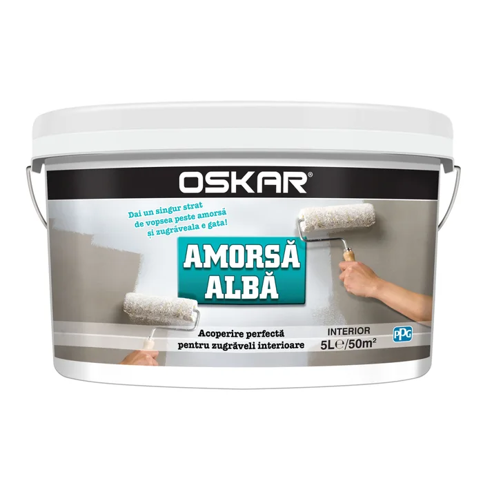 VOPSEA LAVABILA/AMORSA - Amorsa perete Oskar, interior, 5 L