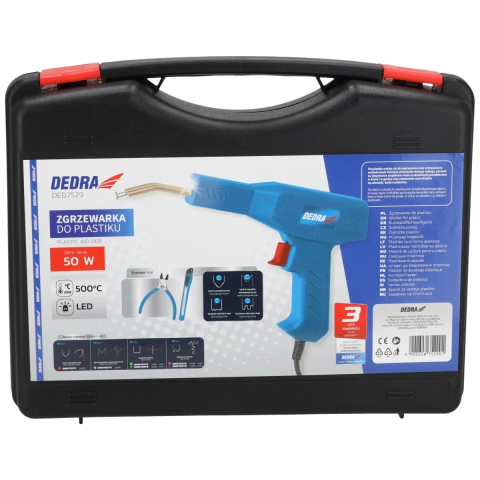 Aparat de sudură plastic 50W set, 500 ° C 200 capse [4]