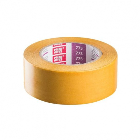 UNELTE SI ACCESORII PENTRU ZIDARIE  SI ZUGRAVIT - BANDA DUBLU ADEZIVA*775*50X25M