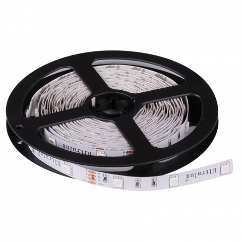 SURSE ILUMINAT - BANDA LED RGB 7.2W/M, 12V DC, SMD5050, 30LED/M, IP20