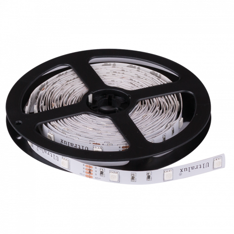 SURSE ILUMINAT - BANDA LED RGBW (ALB RECE), 14.4W/M, 12V DC, SMD5050, 60LED/M, IP20