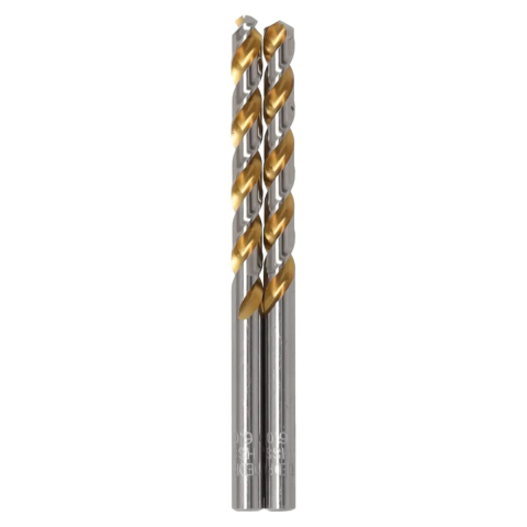 Burghie pentru metal 2buc, HSS, DIN338, 6,0x93mm [2]
