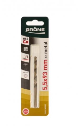 Produse - BURGHIU METALIC COBALT M35 5.5MM 1BUC