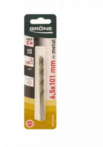 Produse - BURGHIU METALIC COBALT M35 6.5MM 1BUC