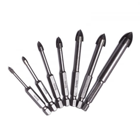 SCULE SI UNELTE - Burghiu pentru ceramica si sticla, Industrial,8mm, Harden