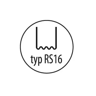 SCULE SI UNELTE - Capse pentru plastic RS16