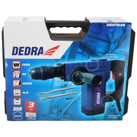 Ciocan de demolare SDS MAX 1150W, 15J [6]