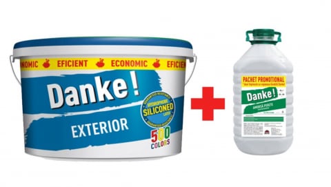 VOPSEA LAVABILA/AMORSA - DANKE DISP EXT ALB 15L PROMO AMORSA DK 4L