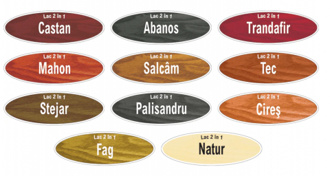 Lac colorat pentru lemn Danke 2 in 1 [1]