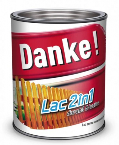 VOPSEA - Lac colorat pentru lemn Danke 2 in 1