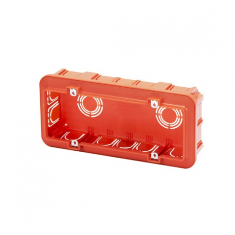ACCESORII ELECTRICE - Doza aparat Gewiss, 6 module GW24406 - montaj sub tencuiala