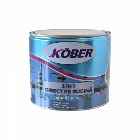 Produse - EMAIL 3IN1 ARGINTIU PT METAL - 2.5L