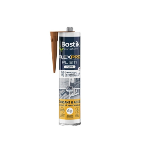 ELEMENTE IMBINARE SI FIXARE LEMN - ETANSANT & ADEZIV PU 811 MARO 300 ML FLEXPRO DEN BRAVEN