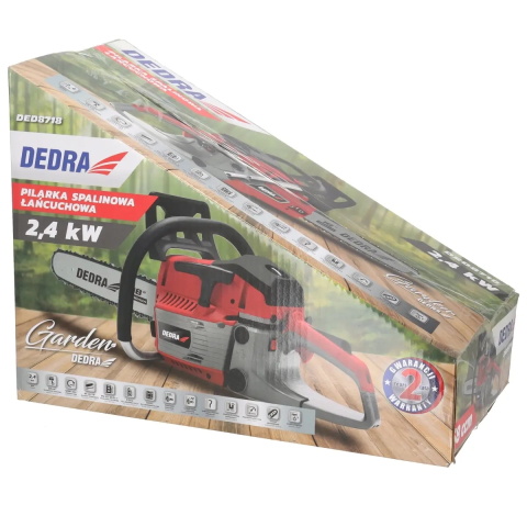 Ferestrău cu lanţ pe benzină 2,4kW 58cc 18" 45cm [8]