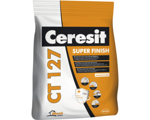 SILICON SI ADEZIV - Glet finisaj Ceresit CT 127 pentru interior 5 kg