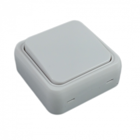 ACCESORII ELECTRICE - Intrerupator Mini Alb - montaj aparent