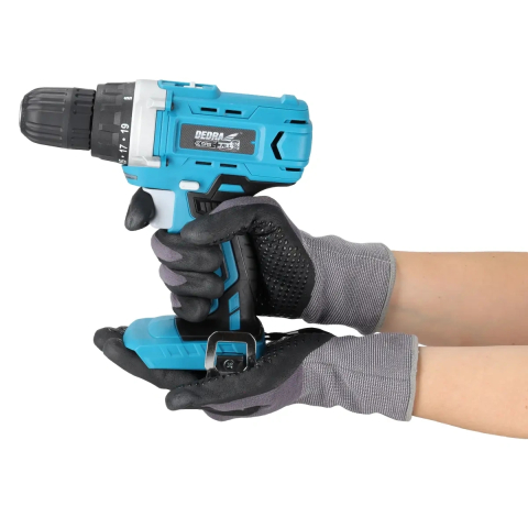Masină de găurit cu acumulator 18V SAS+ALL, 10mm obr./min. 0-400/0-1100 max 35Nm [8]