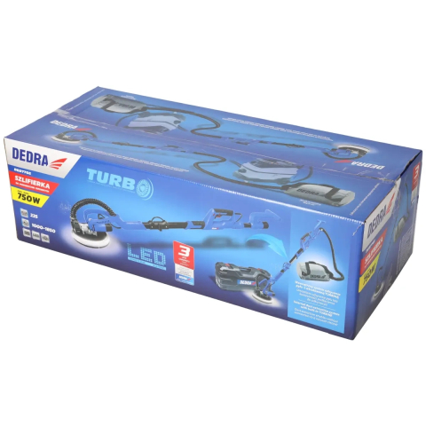 Masină de slefuit peretii 750W, LED [5]
