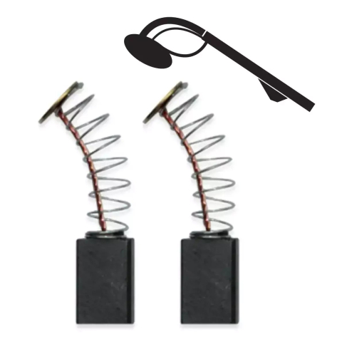 SCULE ELECTRICE - Perie electrografit pentru DED7743