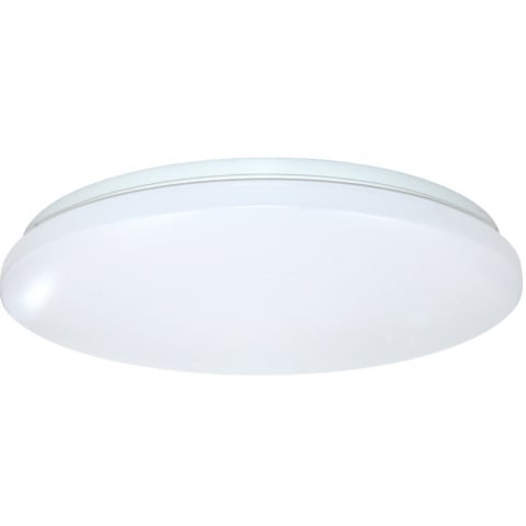 SURSE ILUMINAT - Plafoniera Led Slim Milky 12W=75W, Ø255 mm, 6500K, lumina rece