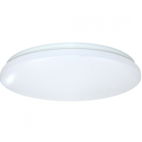 SURSE ILUMINAT - Plafoniera Led Slim Milky 24W=200W, Ø375 mm, 6500k, lumina rece