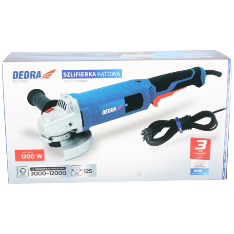 Polizor unghiular 125mm 1200W, viteză reglabilă [6]