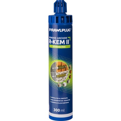 ELEMENTE DE FIXARE - R-KEM II, Ancoră chimică universală pentru instalare în beton și zidărie 175ml