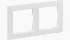 ACCESORII ELECTRICE - Rama 2 posturi, alb