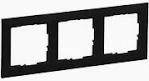 ACCESORII ELECTRICE - Rama 3 posturi, negru