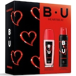 PRODUSE CURATENIE - Set cadou B.U Heartbeat: Parfum pentru corp, 75 ml + Deodorant spray pentru corp, 150 ml