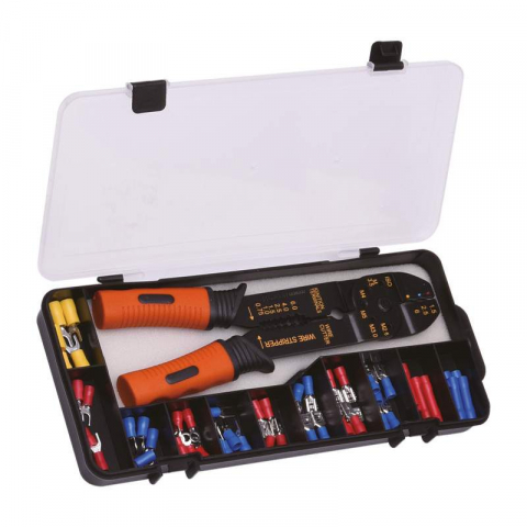 ACCESORII ELECTRICE - Set de sertizare, 66 piese, Harden