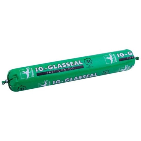 SILICON SI ADEZIV - Silicon Den Braven IG-Glass seal negru 600 ml