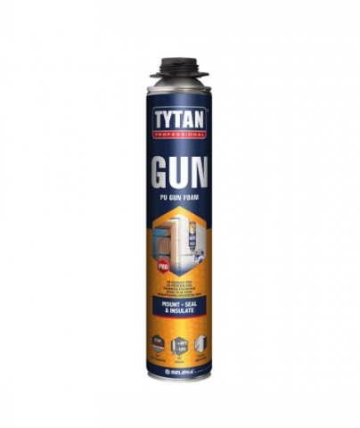 AMENAJARI INTERIOARE SI EXTERIOARE - SPUMA POLIURETANICA PENTRU PISTOL TYTAN GUN MULTI-SEZON / 700 ML