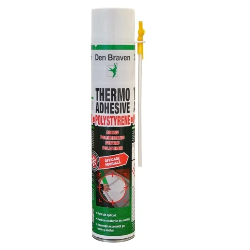 SILICON SI ADEZIV - Spuma poliuretanica pt polistiren 700ml manuala d369973