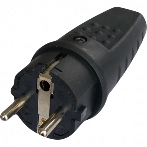 ACCESORII ELECTRICE - Stecher Cauciuc cu Cp, Ip44