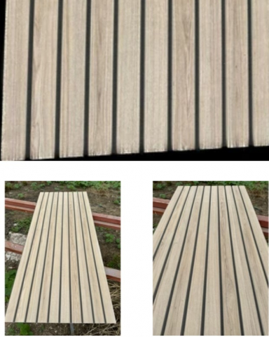 UNELTE SI ACCESORII PENTRU ZIDARIE  SI ZUGRAVIT - TEXTURA DE LEMN 910-209 120x50x2.5 cm