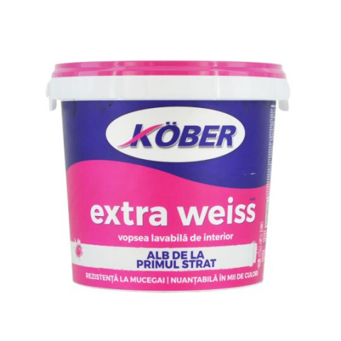 VOPSEA LAVABILA/AMORSA - Vopsea lavabila Extraweiss 2L