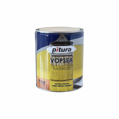 Produse - VOPSEA LUCIOASA PITURA GALBEN SULF 0.6L