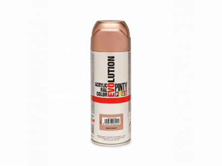 SPRAY/AUTO/HOME - Vopsea spray acrilica roz auriu  400 ml Pinty plus