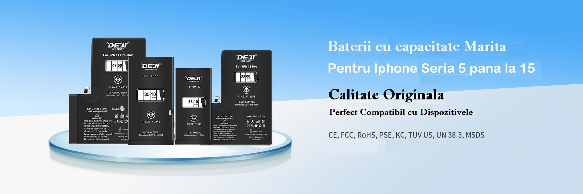 Deji capacitate mare