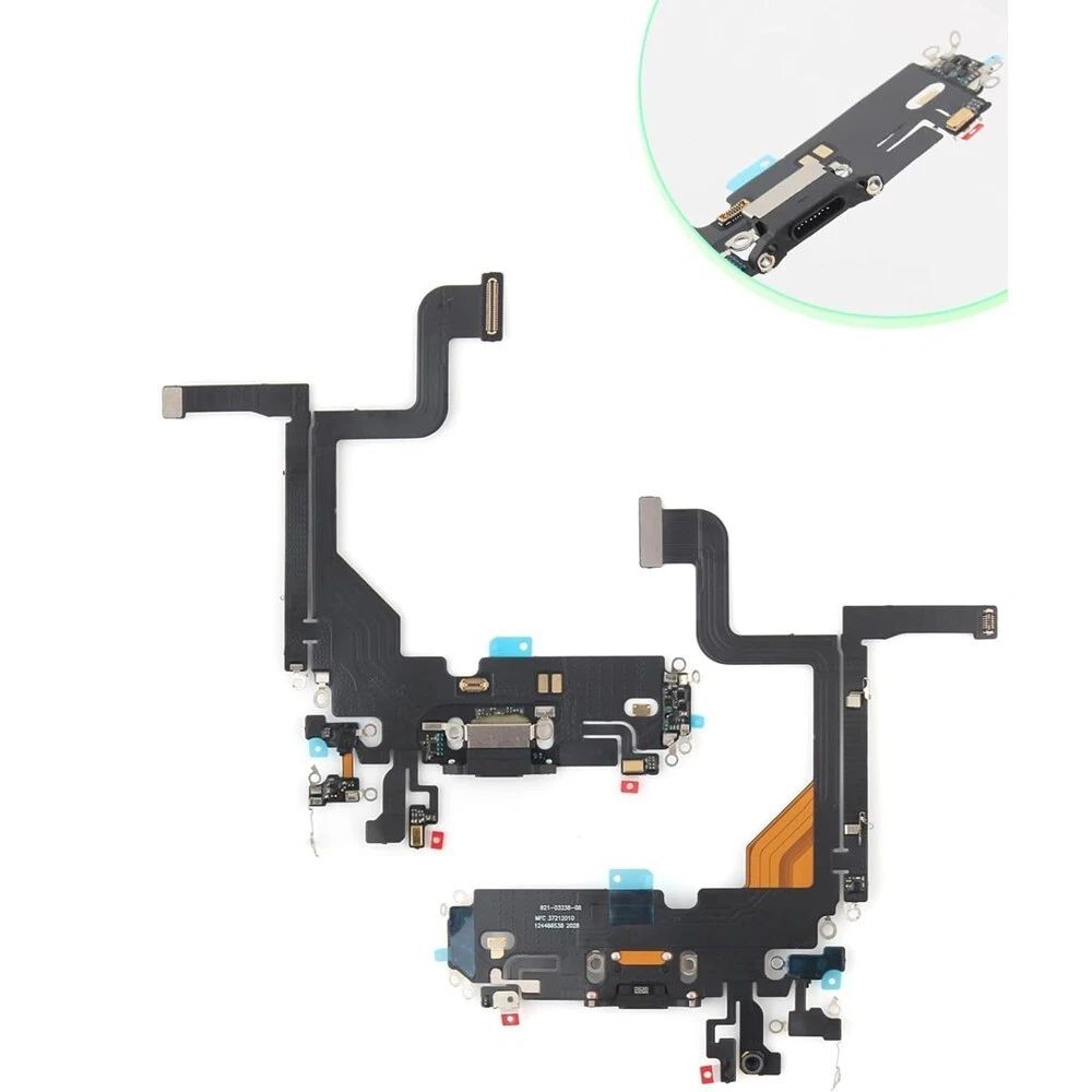 Banda Flex Incarcare pentru Iphone 13 pro negru mufa incarcare [2]